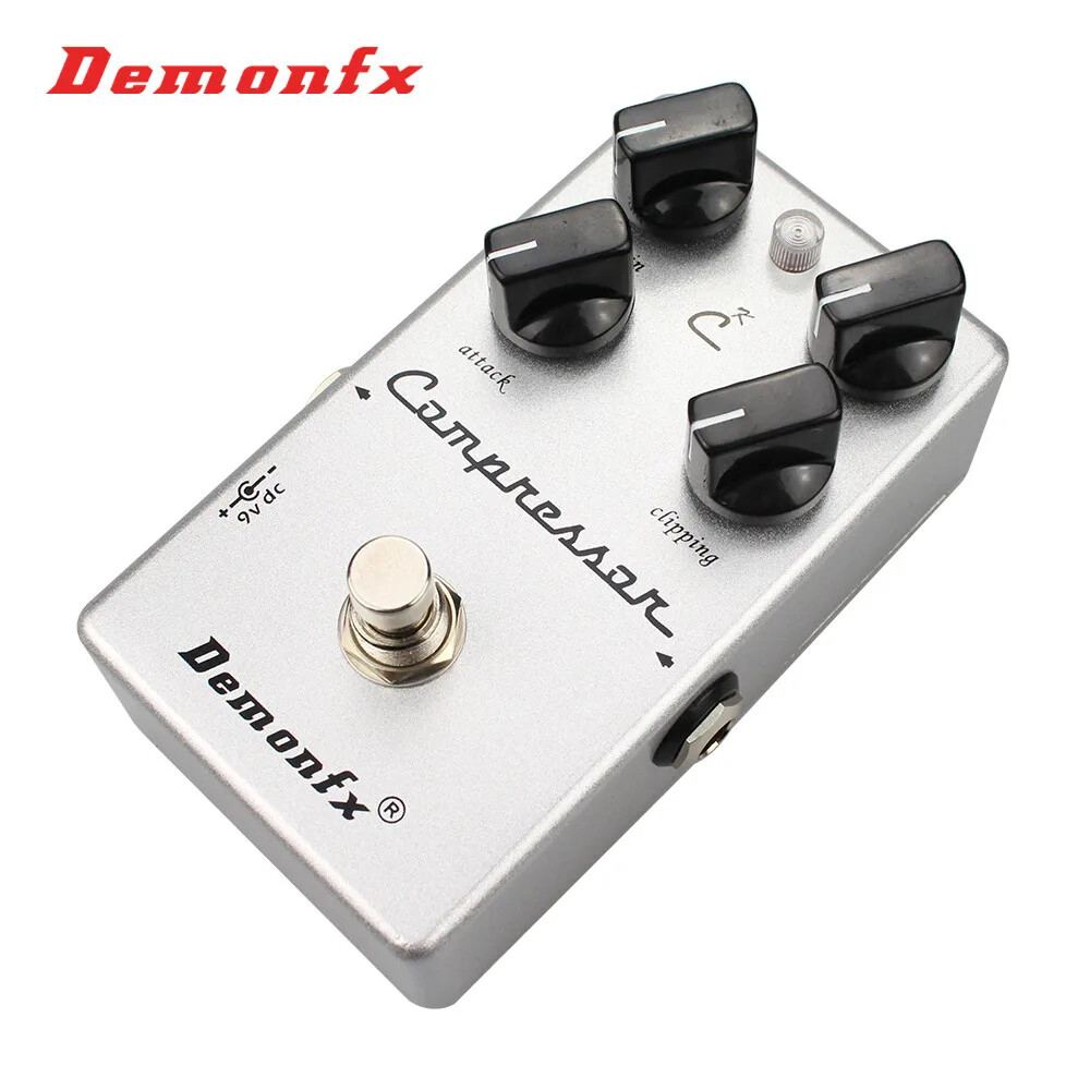 High Quality 4-Knob Compressor Guitar Effect Pedal Compressor With True Bypass