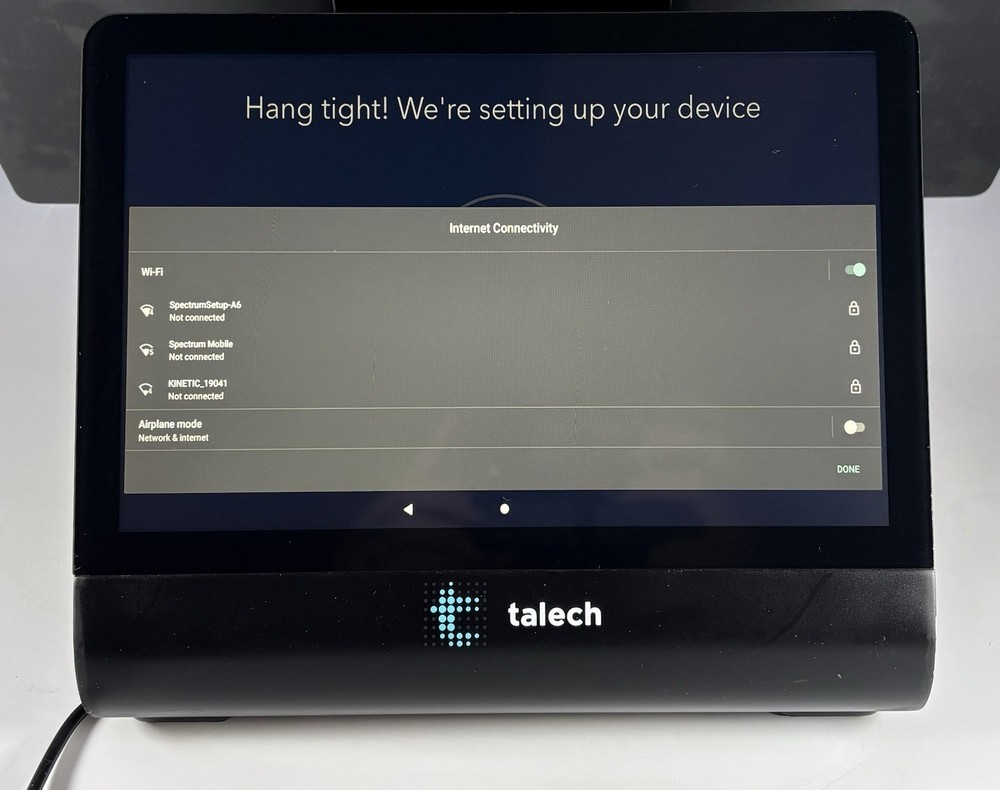 ELO TALECH ESY15I1D-C ANDROID OS 2-SIDED TOUCH ALL IN ONE POS COMPUTER