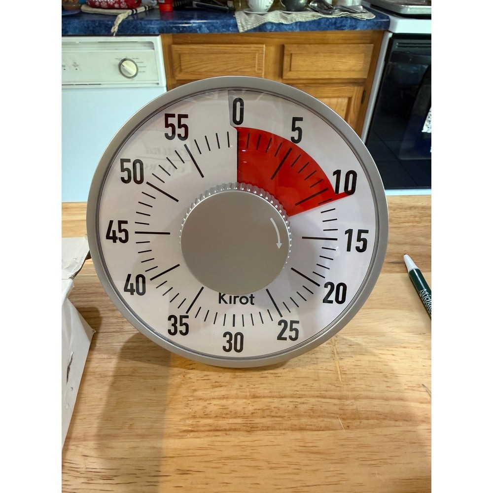 Kirot Mechanical Kitchen Timer 60 Minute Magnetic Cooking Timer