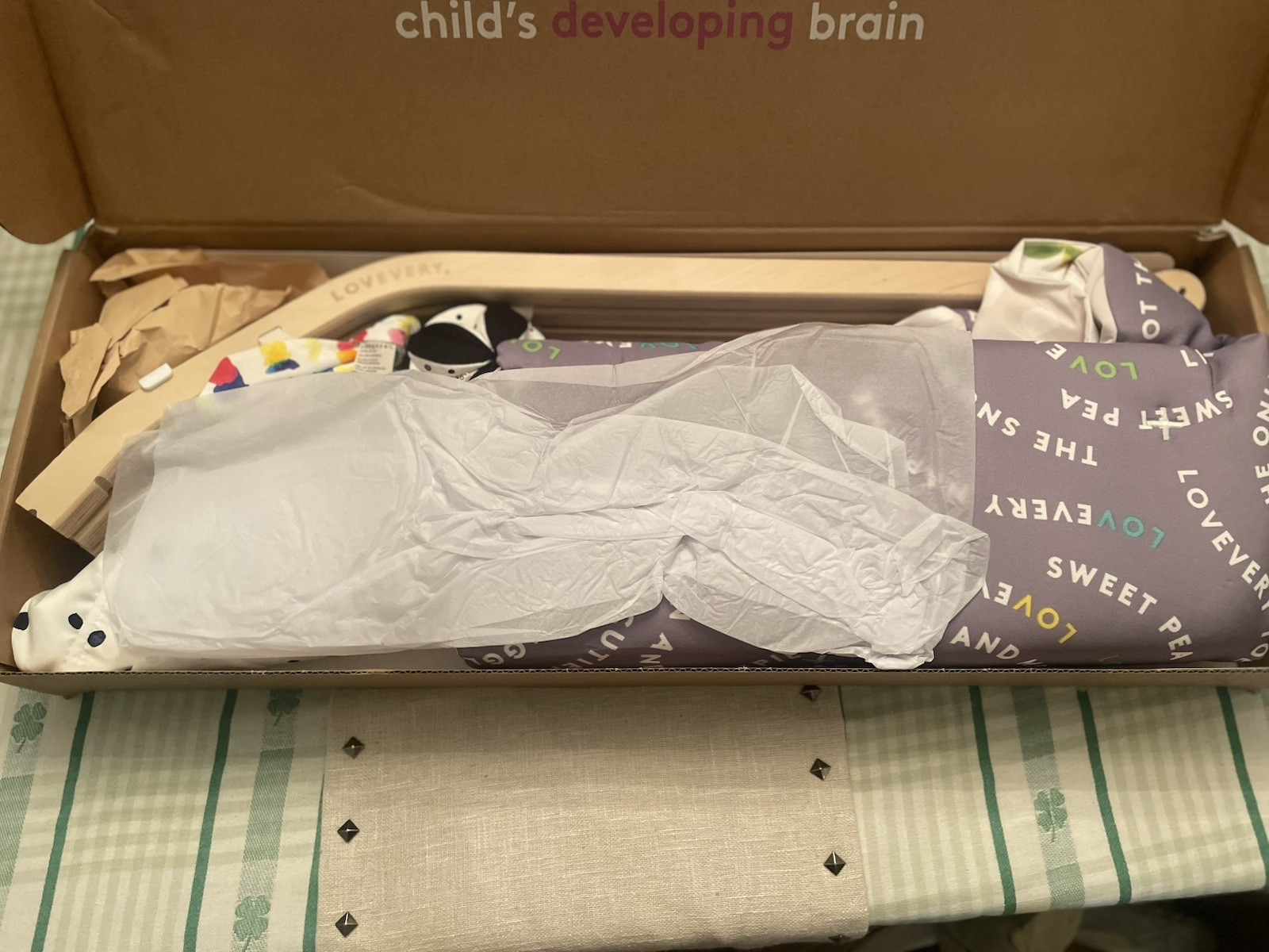 Lovevery The Play Gym, Stage-Based Developmental Activity Gym & Play Mat