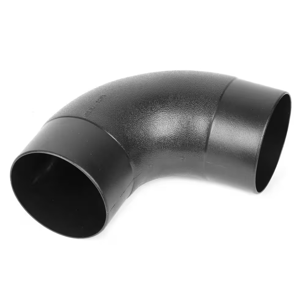 4 In. Elbow Connection Adapter for Dust Collection Systems