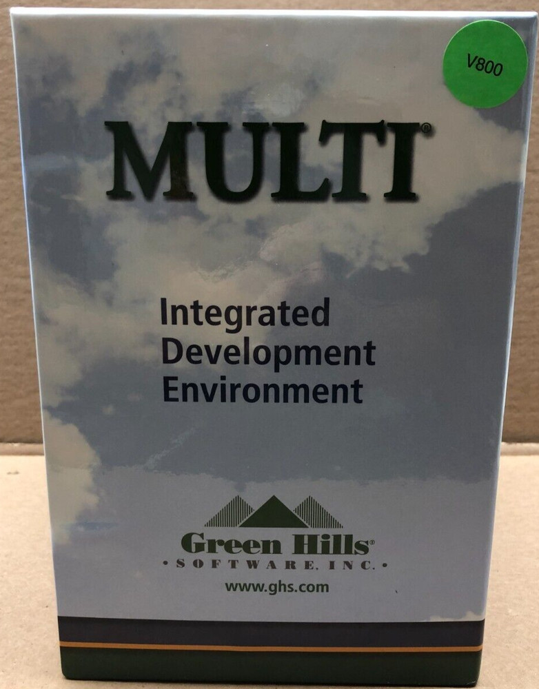 MULTI INTEGRATED DEVELOPMENT ENVIRONMENT V800 GREEN HILLS /  (BRAND NEW)