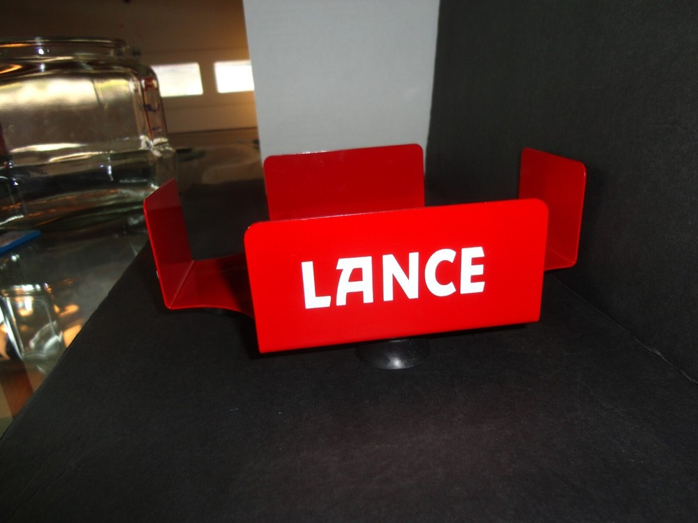 LANCE CRACKER 8 SIDED SMALL JAR COUNTER BRACKET FOR 7 " TALL JAR BRACKET ONLY
