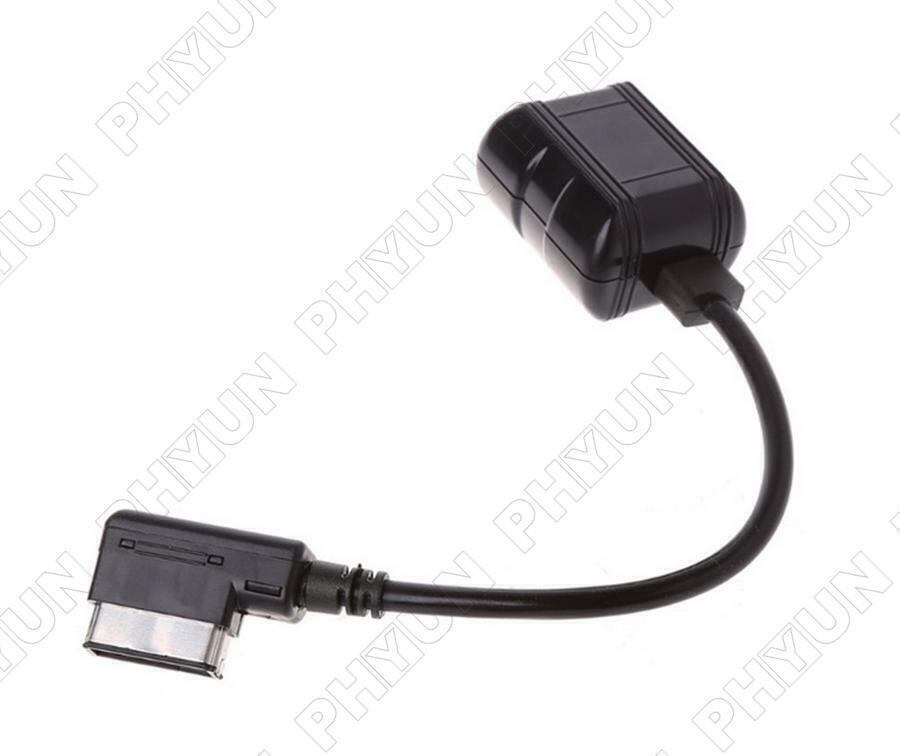 For Benz Radio Stereo Aux Cable Adapter MMI Socket Car Bluetooth Wireless Module