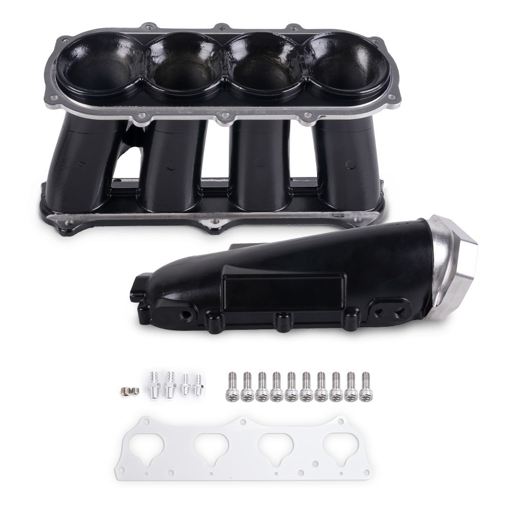 Ultra Series Street Intake Manifold Black for Honda Acura K20A/A2/A3 K24 Engines