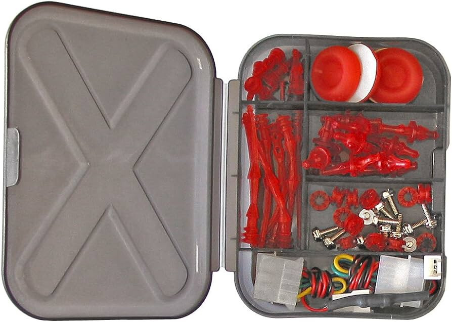 Lamptron Computer Case Noise & Vibration Reduction Kit Red