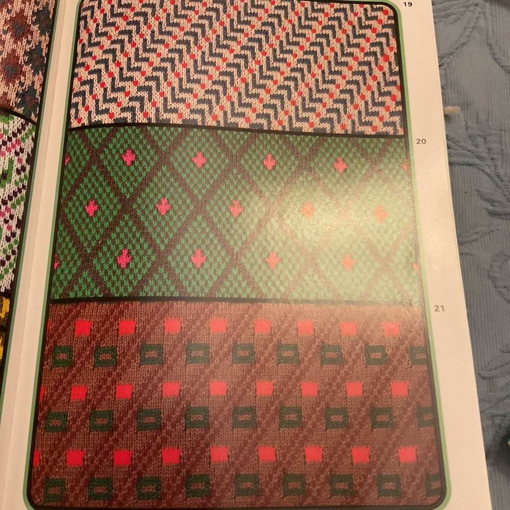Electroknit Patterns For Knitting Machines