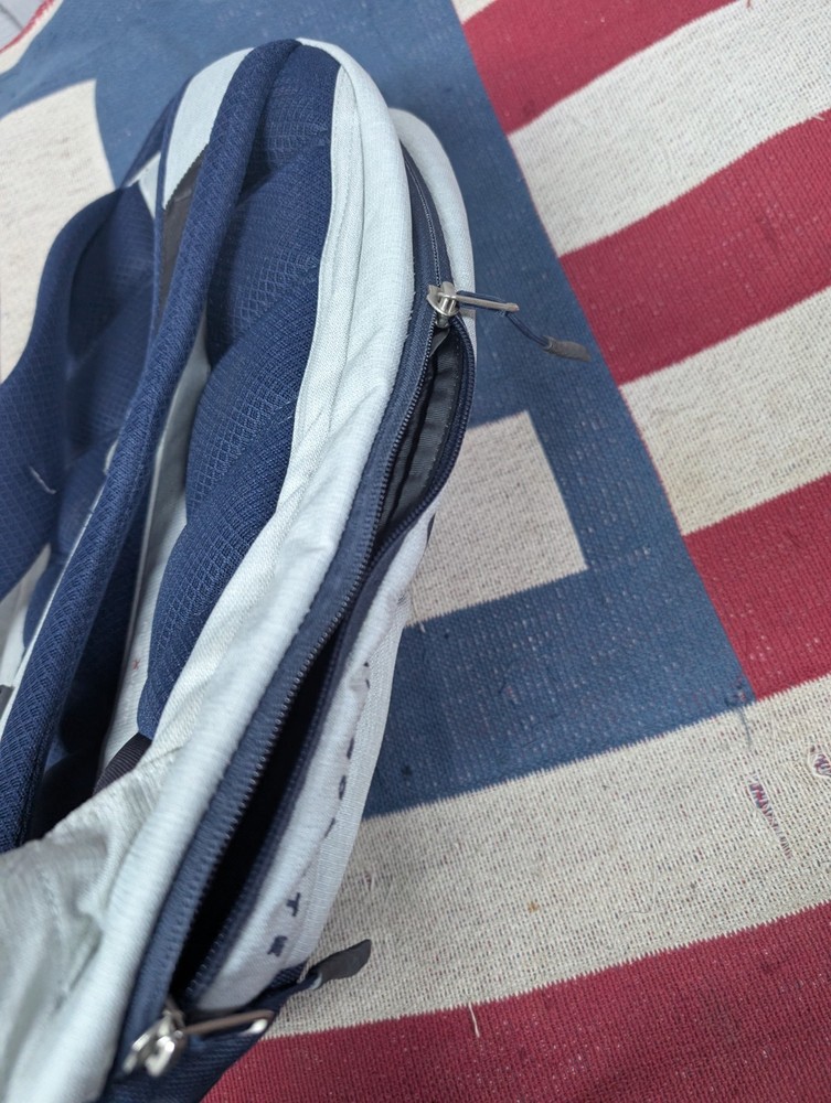 The North Face Microbyte Backpack Teal Blue Laptop Bag