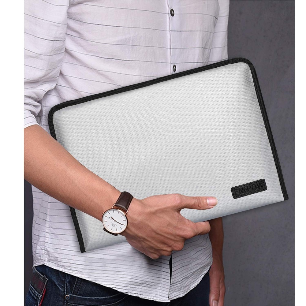 ENGPOW Expanding File Folder Important Document Organizer Fireproof and Water...