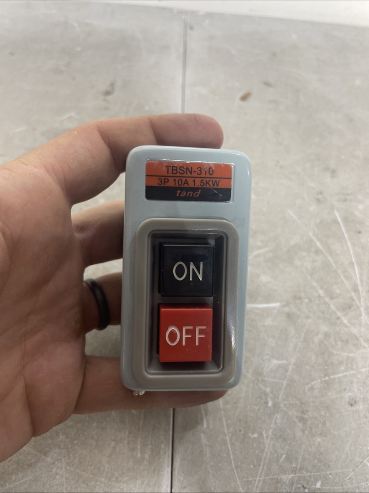 TBSN-310 Tend Push Button Switch 10A 1.5Kw