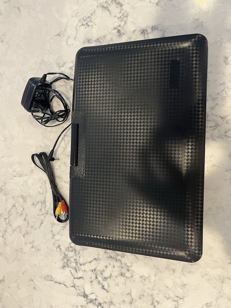 Sylvania Black Portable DVD Player Model SDVD 1566 See Notes