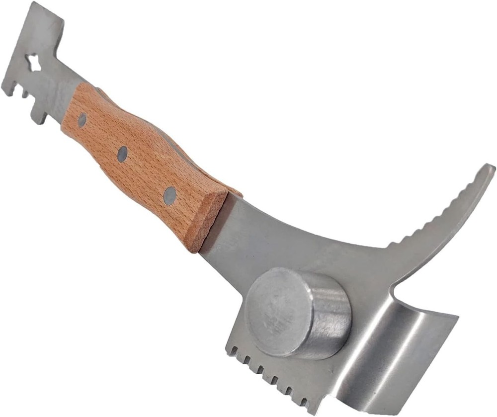 Compact 10.6-Inch Multi-Functional Hive Tool - The Ultimate Beekeeping Solution