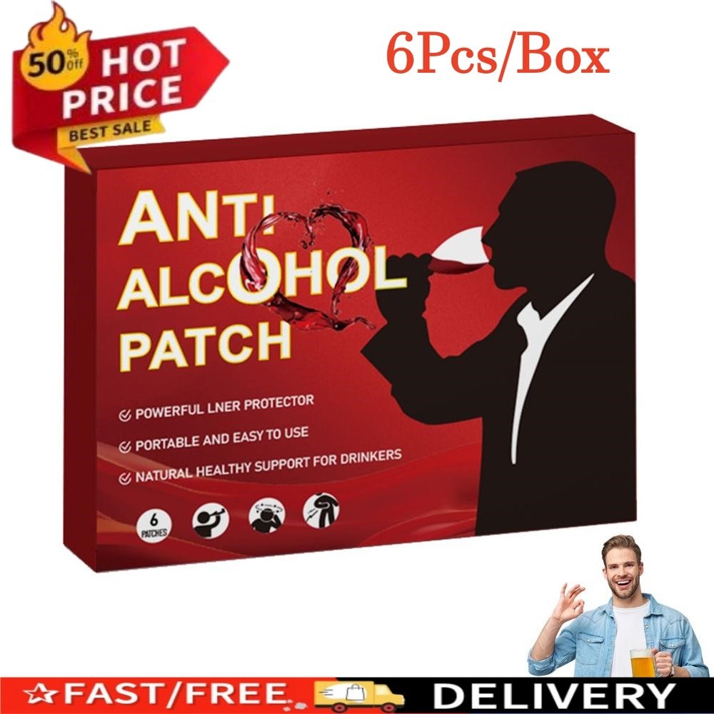 6pcs Soberra Patch, New Soberra Patch, Anti Alcohol Patch, Body Care Patch