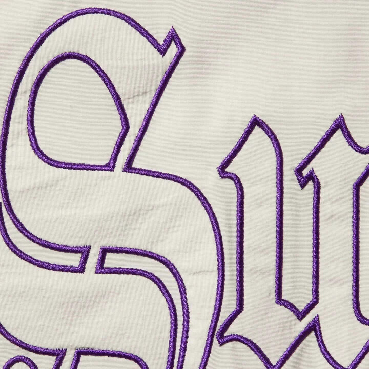 Supreme Old English Track Jacket White
