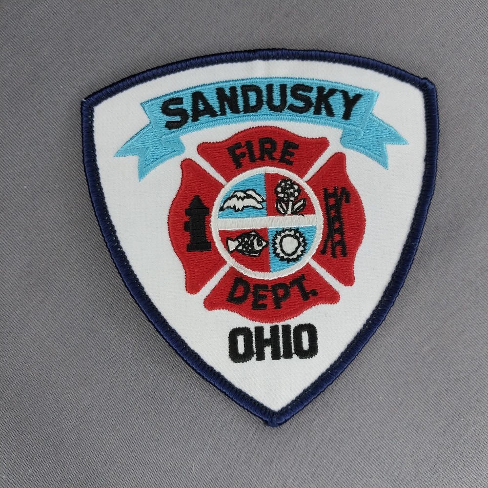 Sandusky Fire Dept. 4" Patch OH Ohio