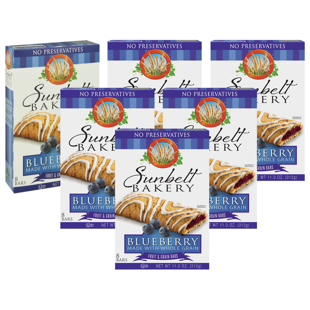 Sunbelt Bakery Blueberry Fruit & Grain Bars, (6-Boxes)