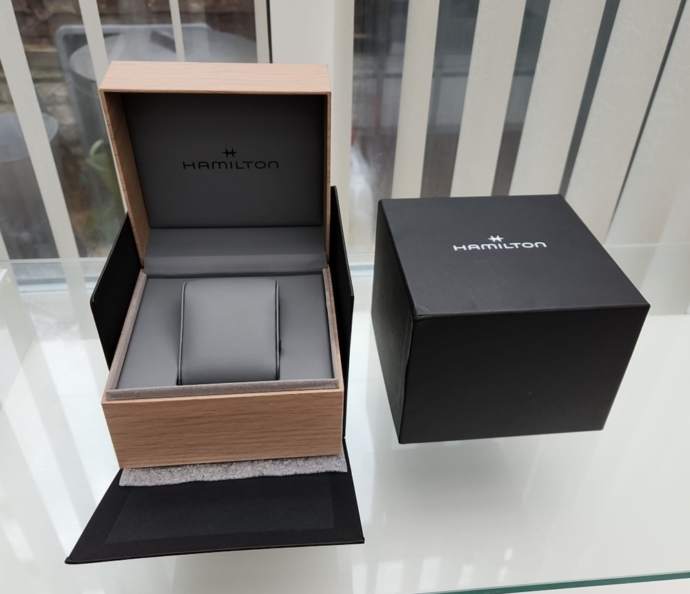 100% GENUINE ORIGINAL HAMILTON EMPTY WATCH BOX