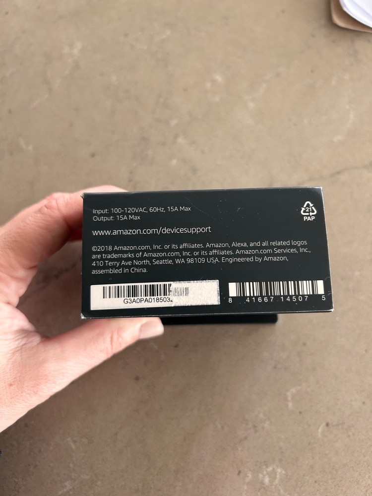 Amazon Smart Plug | Works with Alexa | Simple setup, endless possibilities