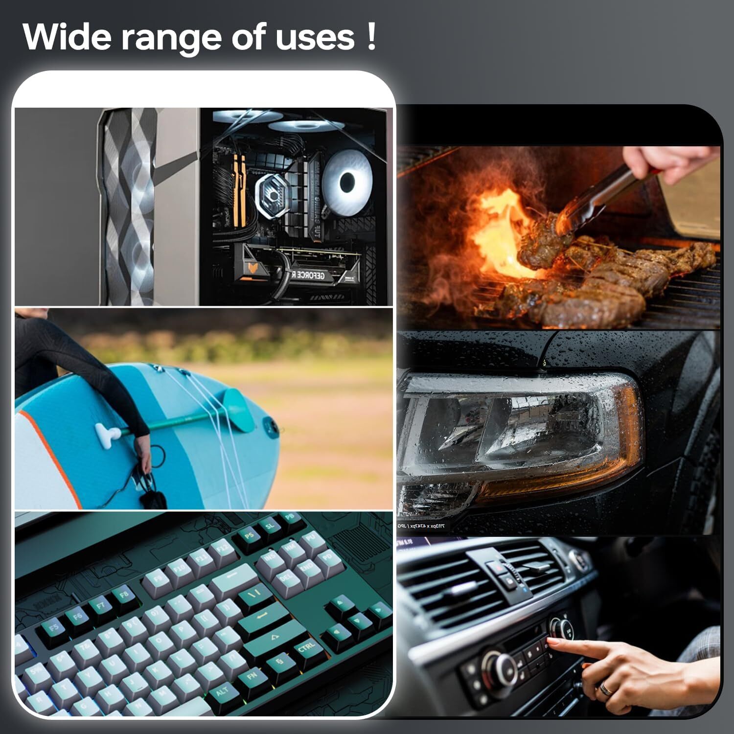 KiCA Jetfan Ultra - Electric Powerfull Air Duster Blower | 116000RPM | LED Light