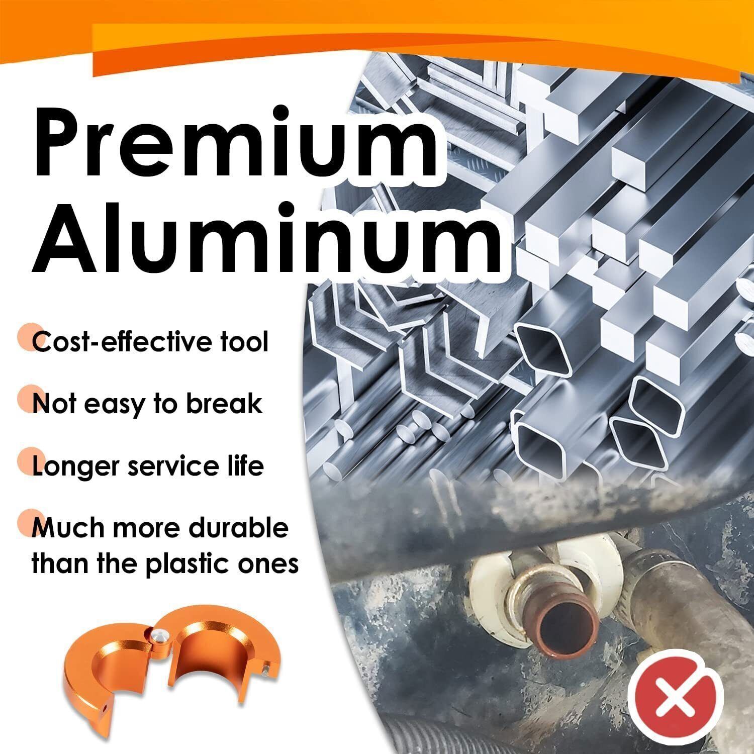 39190 Heater Hose Disconnect Tool 3/4'' for GM Tahoe Silverado Chevy Metal