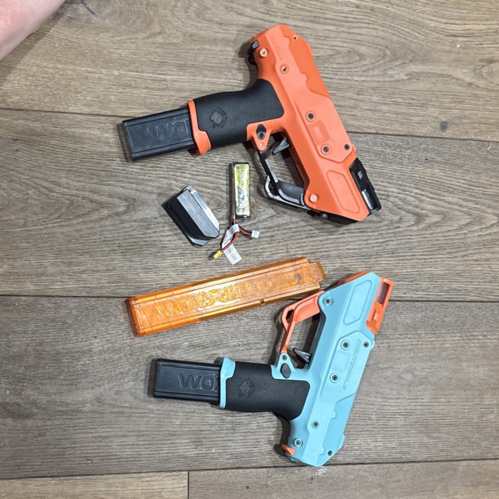 Worker nightingale dart blasters.