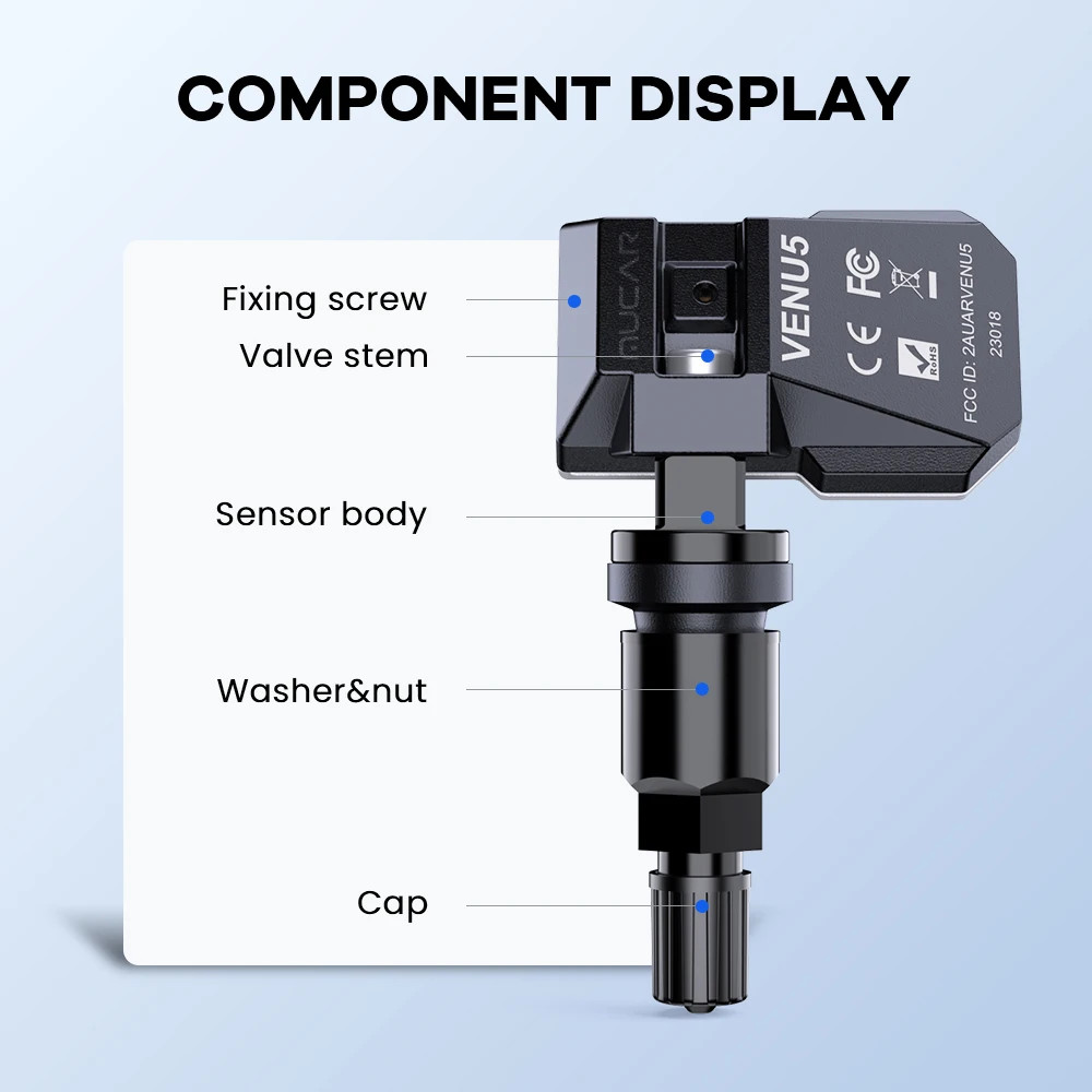 THINKCAR Ipro & VENU5 TPMS Tool Set Tire Pressure Sensor TPMS System Diagnostics