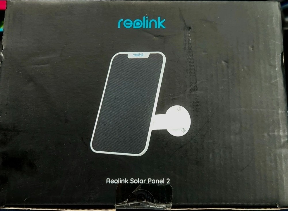 Reolink Solar Panel 2 - Solar Panel Only - Opened Box