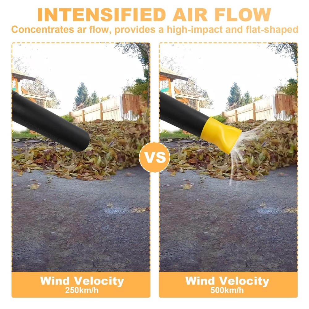 For Dewalt Blower 60v Flexvolt Flat Leaf Blower Nozzle Compatible with DeWalt...