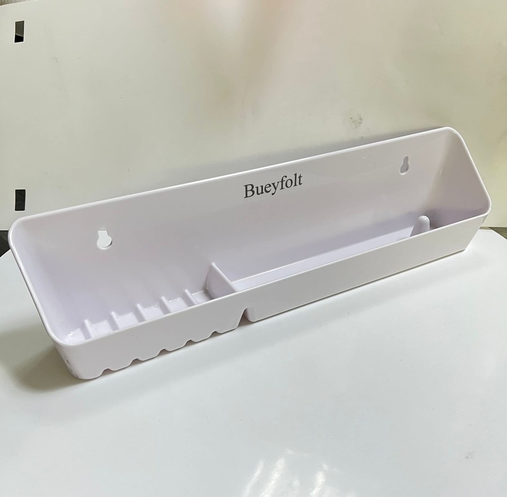 14 Kitchen Sink Front Tipout Accessory Trays With Mounting Screws White 2 Pack