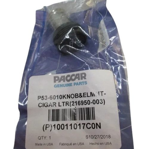 Paccar 10011017C0N Cigarette Knob Element (Genuine)