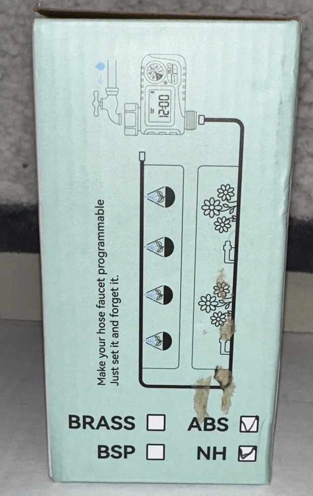 RainPoint Programmable 1-Zone Water Timer - Model Number ITV105