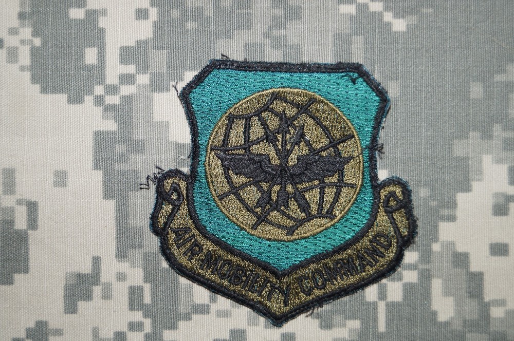 Authentic RARE US Air Force Air Mobility Command Sew On Military Patch