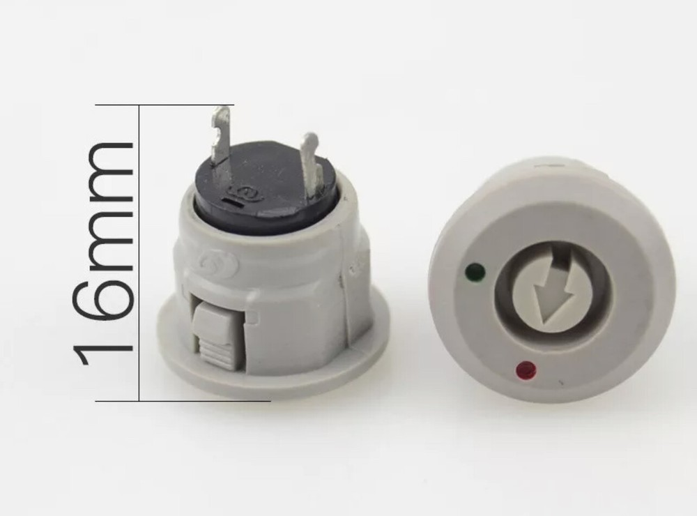 1 Set Key Switch OFF ON 12mm Lock toggle lock security electronic - 125v