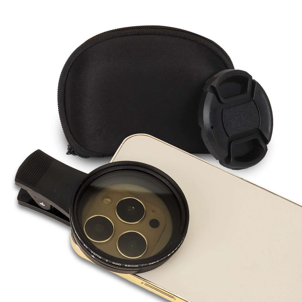 Solar Eclipse Camera Lens Filter Universal with Clip for Smartphone,Enhancing US