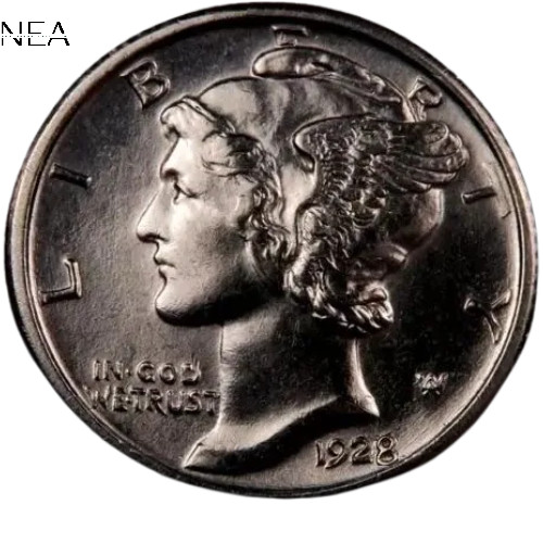 1928 Mercury Dime ~ BU/Uncirculated ~ 90% Silver