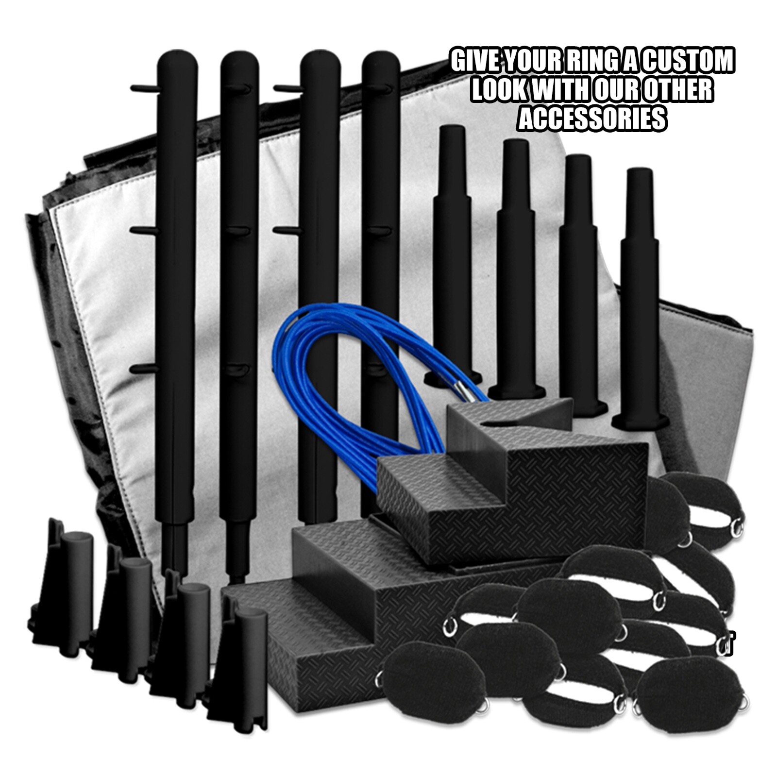 Wrestling Action Figure Ring For WWE & AEW Figures by Figures Toy Company