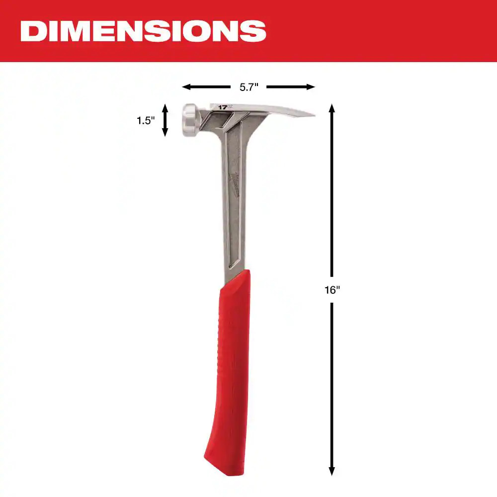 17 Oz. Smooth Face Framing Hammer