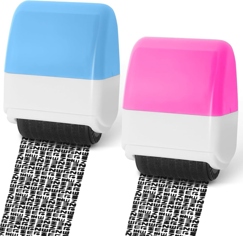 Privacy Roller Stamp 2 Pack Identity Protection