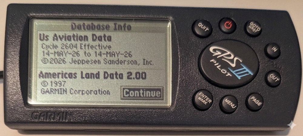 Garmin GPSMAP 195 295 & III Pilot Current 2026 Database Update Service