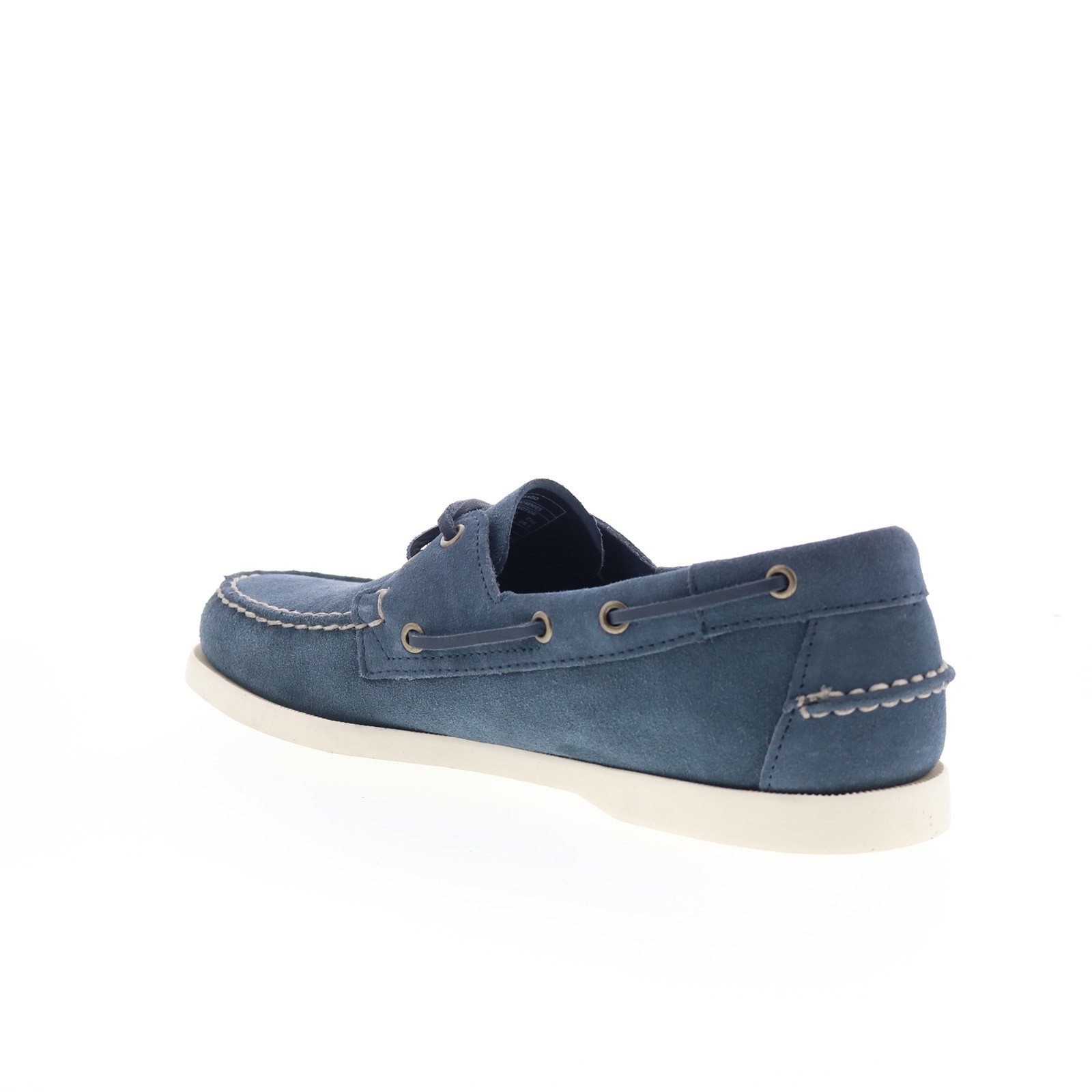 Sebago Portland Roughout Mens Blue Suede Loafers & Slip Ons Boat Shoes