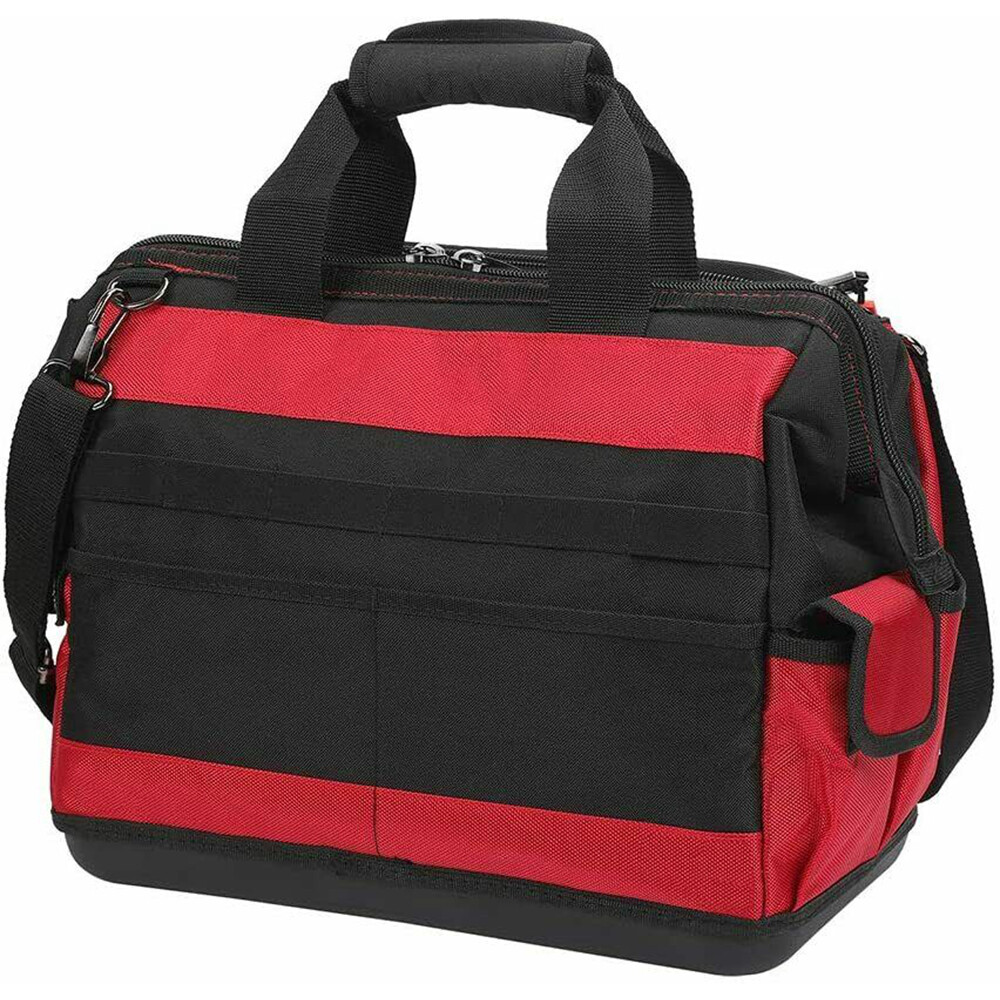 WORKPRO 16" Wide Mouth Heavy Duty Tool Bag Tool Tote Storage 40Pocket Zipper Bag