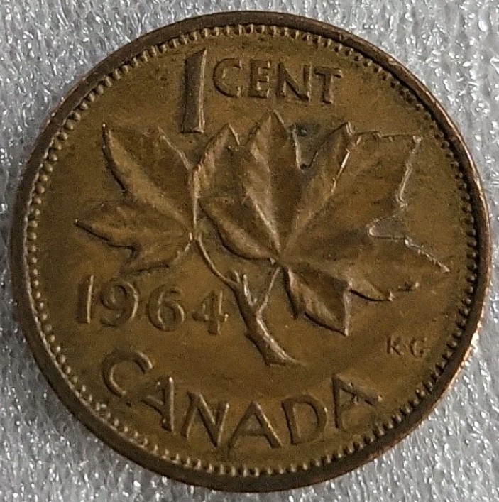 1964 Canada One Cent