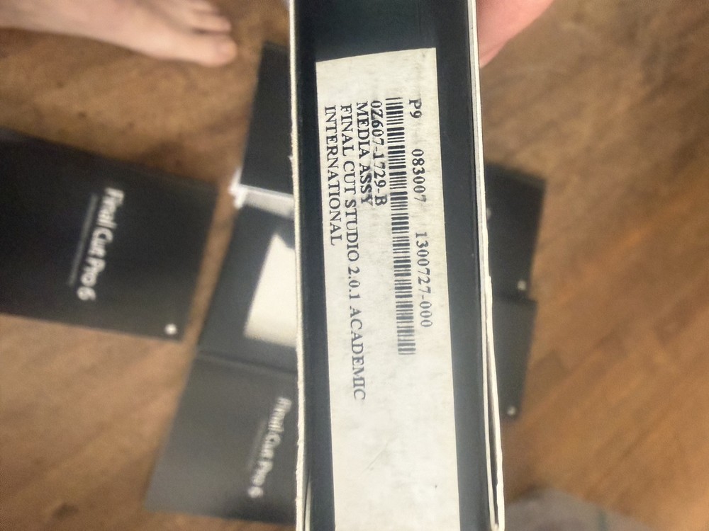 Final Cut Studio 2 HD Academic Version With Final Cut Studio HD Pre Owned