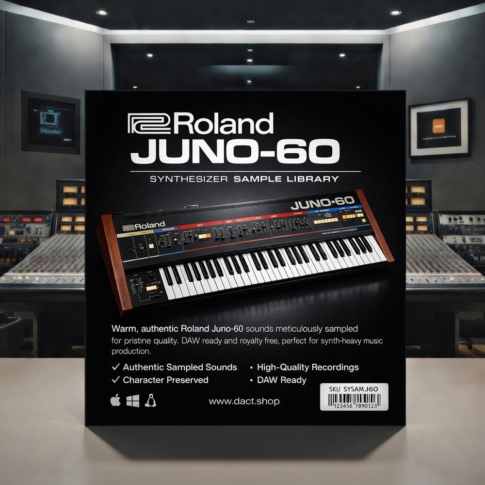 Roland Juno-60 Synthesizer Sample Library