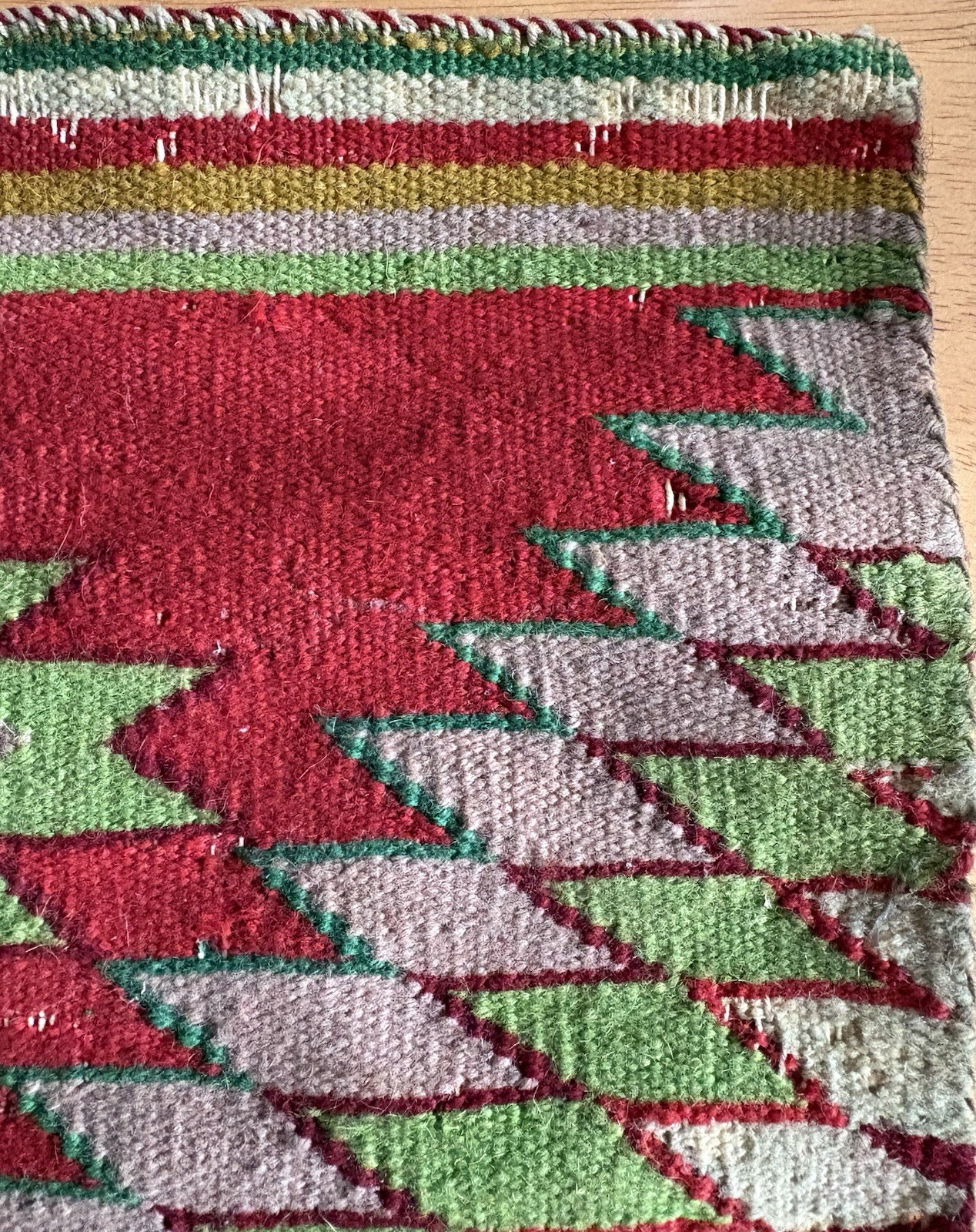 Antique Native American Navajo Weaving Rug