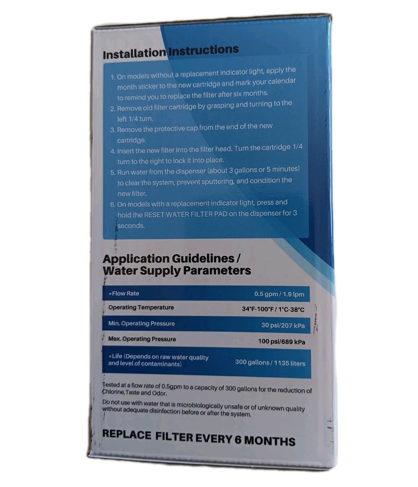IcePure Replacement Filter RWF1100A " NEW "