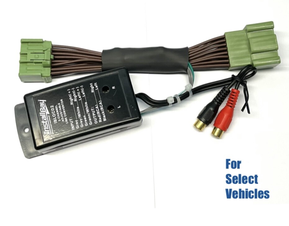 Add An Amp Amplifier Car Stereo Adapter Interface for some Chevrolet GMC w/Bose