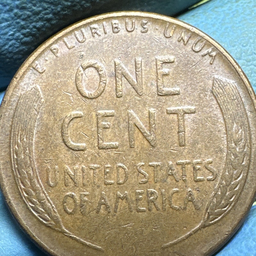 1956 D Lincoln Cent- Obverse Machine Doubling- Error!