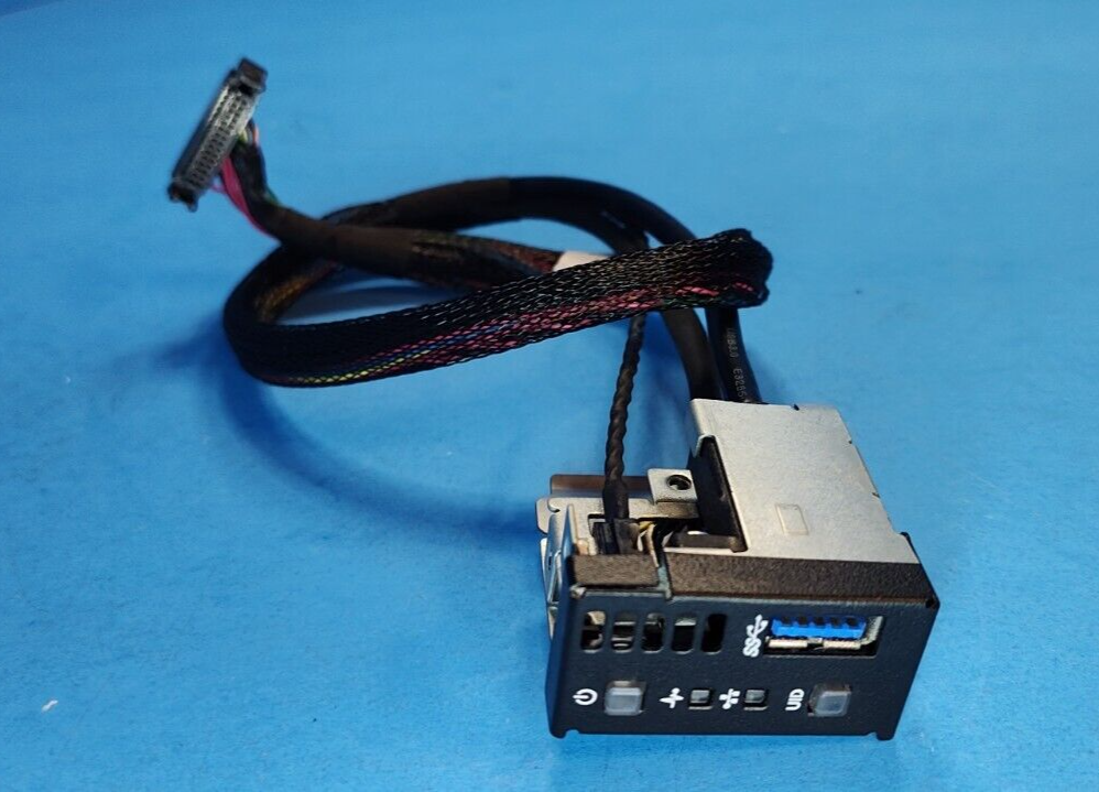 HP ProLiant DL360 G9 Server Front USB 3.0 Port Power Button Control Panel Cable