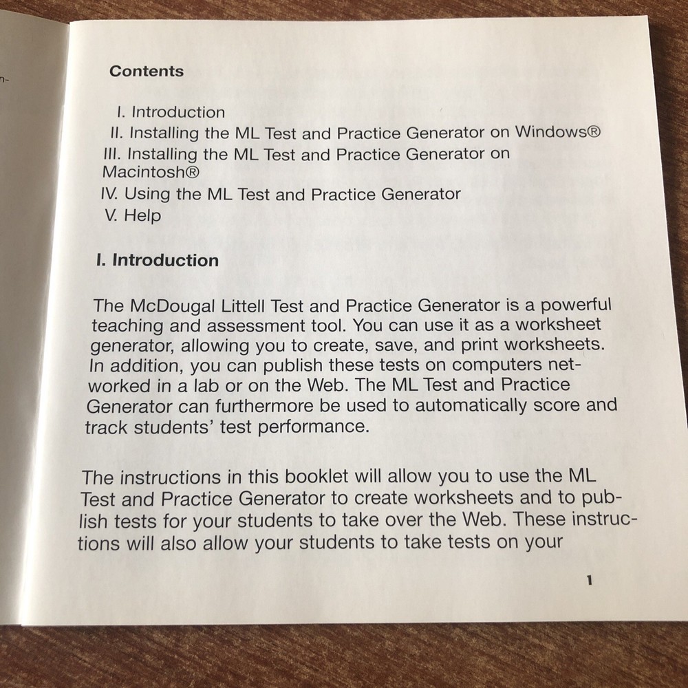 McDougal Littell Test & Practice Generator Math Thematics Book 2 CD-ROM